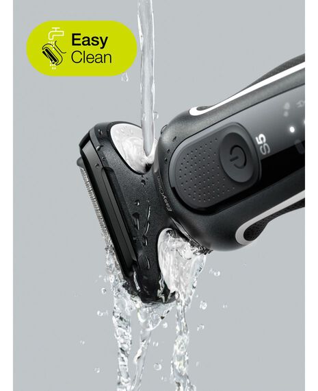 Series 5 Easy Rinse Shaver with Beard Trimmer Head  & Charging Stand